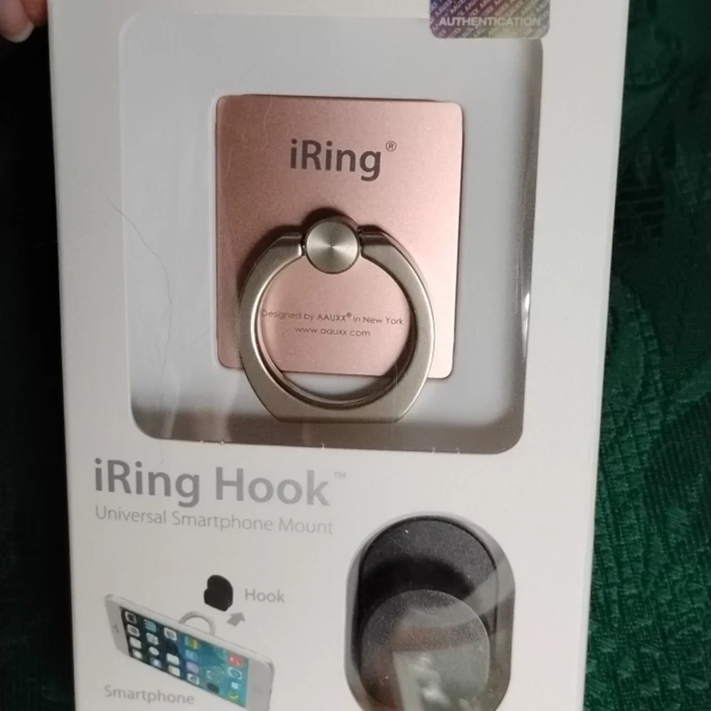 iRing Hook Universal Smartphone Mount - Rose Gold